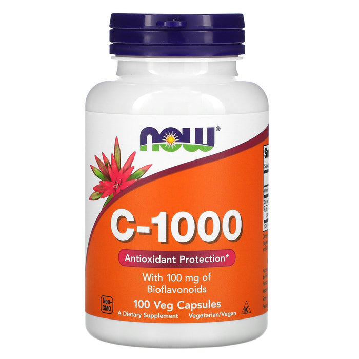 Now Foods, C-1000, 100 Cápsulas Vegetais