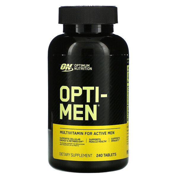 Optimum Nutrition, Opti-Men, 240 comprimidos