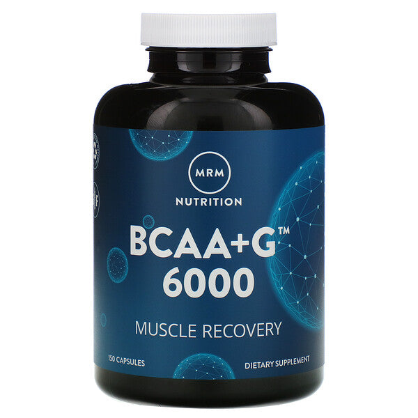 MRM, Nutrição, BCAA + G 6000, 150 cápsulas