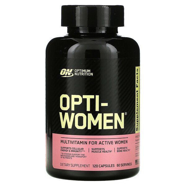 Optimum Nutrition, Opti-Women, 120 cápsulas