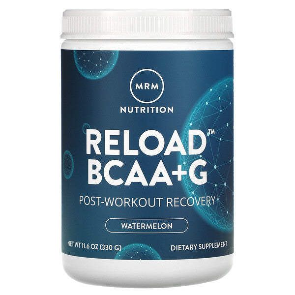 MRM, Recarregar BCAA + G, Recuperação Pós-treino, Melancia, 11,6 oz (330 g)